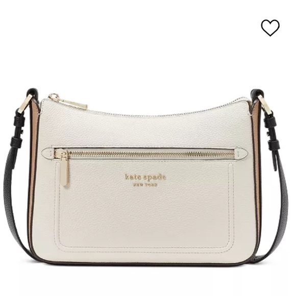 NEW! Kate Spade ♠️ Hudson Colorblocked Pebbled Leather Crossbody - Picture 2 of 8